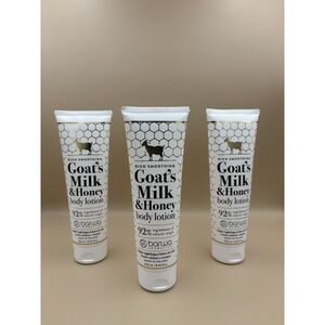3 PACK - Goat's Milk Hand Cream & Honey Rich Smoothing 8.45 fl oz Each New